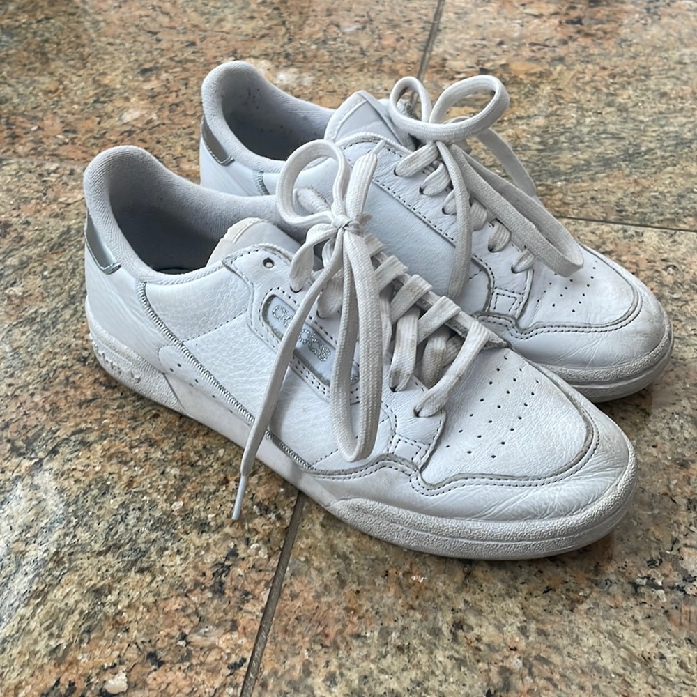 White adidas shoes